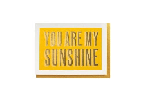 Archivist Gallery Kartka You are my sunshine NOTEKA.jpg