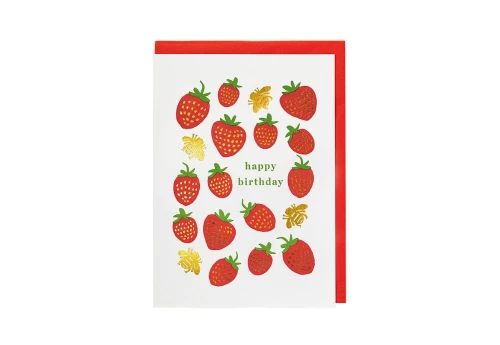 Archivist Gallery Kartka Strawberry Birthday