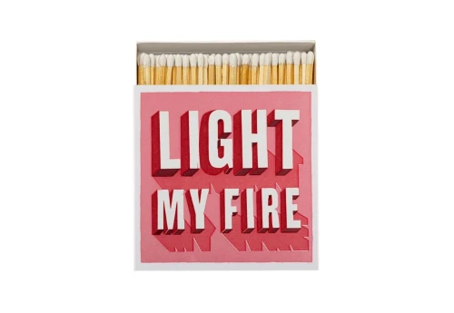 Archivist Gallery Square Matchboxes - Zapałki Light My Fire Matches