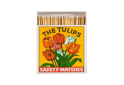 Archivist Gallery Square Matchboxes - Zapałki The Tulips Matches