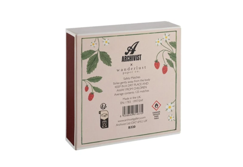 Archivist Gallery Zapałki strawberry matches NOTEKA (2).jpg