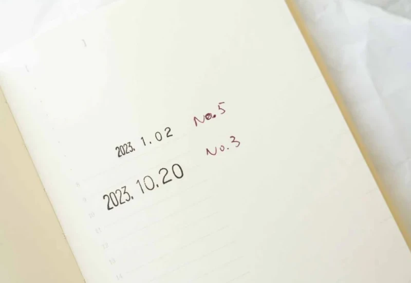 Sanby Rotary Stamp Techno Rotary Stamp No.5 Date - obrotowa pieczątka NOTEKA (4).jpg