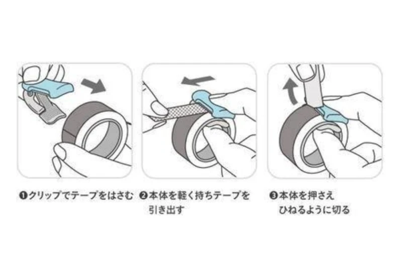 Kokuyo Dyspenser Washi Tape Cutter NOTEKA (3).jpg