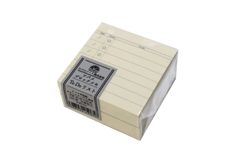 Tsubame Note Memo Block - Blok kartek gładkich to do NOTEKA.jpg