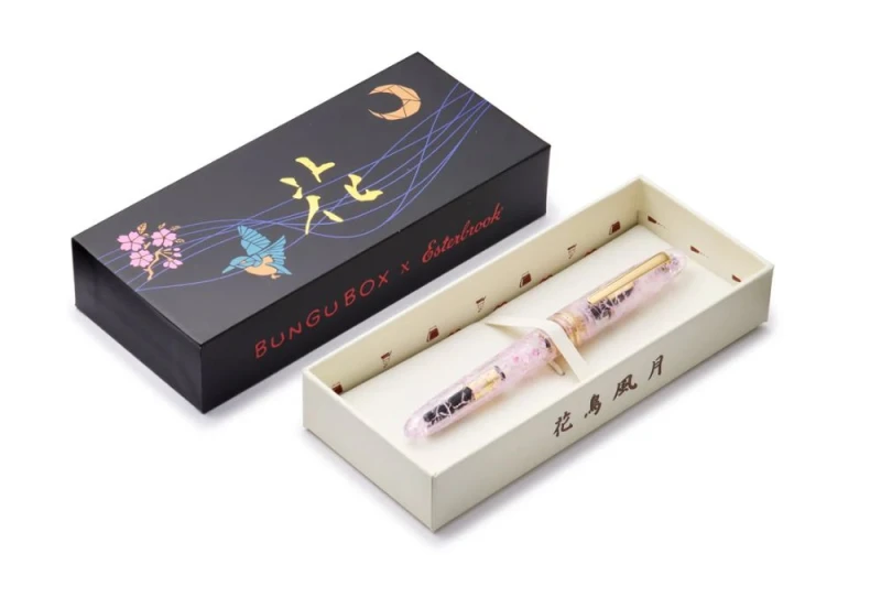 Pióro wieczne Esterbrook Estie BUNGUBOX Kachofugetsu Flower (6).jpg
