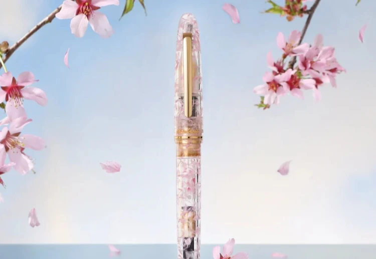Pióro wieczne Esterbrook Estie BUNGUBOX Kachofugetsu Flower (7).jpg