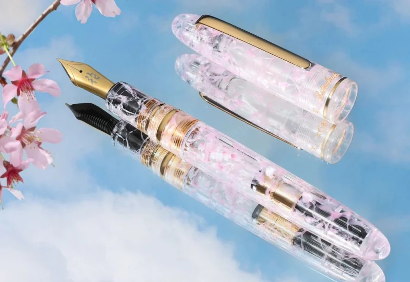 Pióro wieczne Esterbrook Estie BUNGUBOX Kachofugetsu Flower (11).jpg