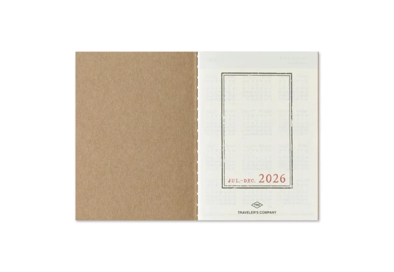 Traveler's Notebook Diary 2026 kalendarz passport size NOTEKA (2).jpg