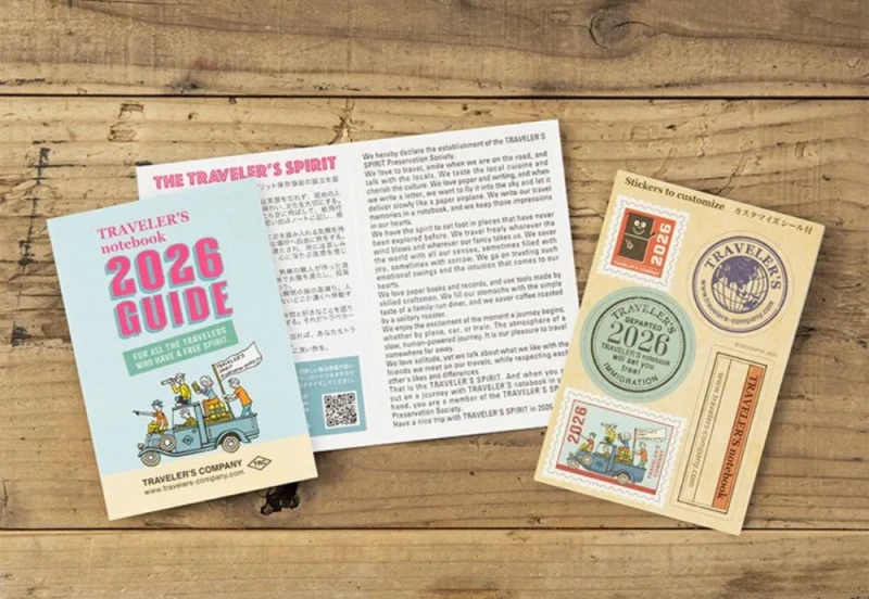 Traveler's Notebook Diary 2026 kalendarz passport size NOTEKA (7).jpg