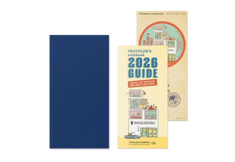 Traveler's Notebook Diary 2026 kalendarz układ pionowy regular size NOTEKA (8).jpg