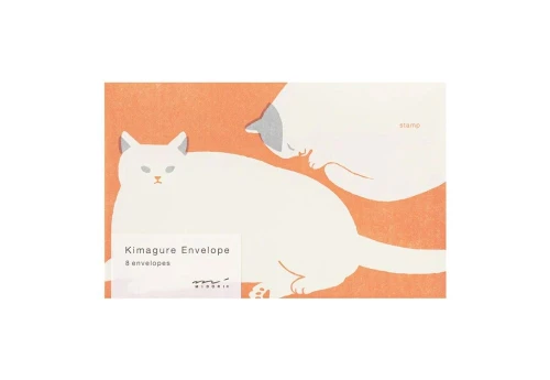Midori Easy&Cozy Envelopes Koperty Kot