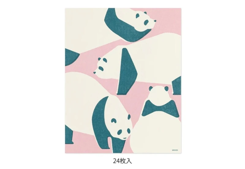 Papier listowy Midori Easy&Cozy Panda NOTEKA (2).jpg