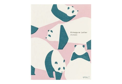 Midori Easy&Cozy Letter Paper Papier Listowy Panda