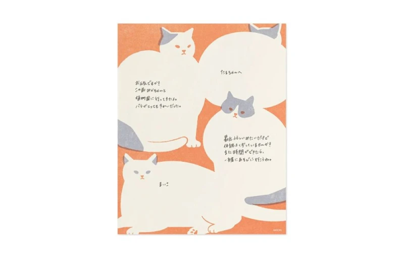 Papier listowy Midori Easy&Cozy Kot NOTEKA (5).jpg