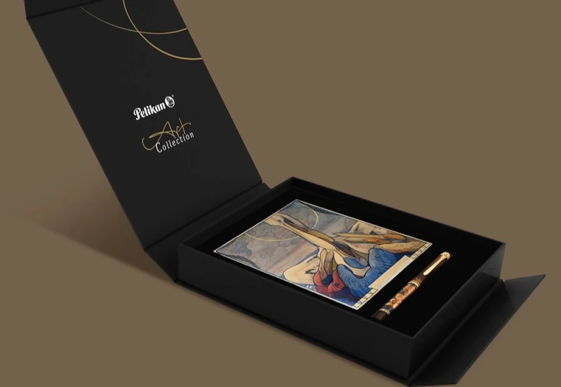 Pelikan M600 Souverän Art Collection Georg Tippel 14k - Pióro Wieczne (6).jpg