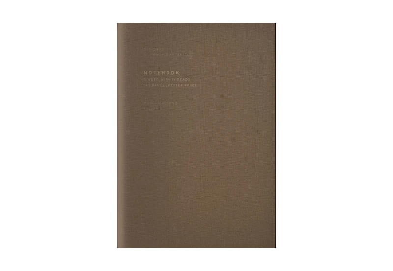 Magdalena Tekieli notes w kropki Paper Love Chocolate Brown canvas NOTEKA.jpg