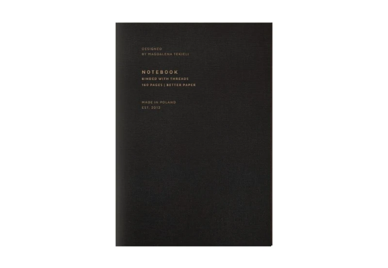 Magdalena Tekieli notes w kropki Paper Love Dark Chocolate NOTEKA.jpg