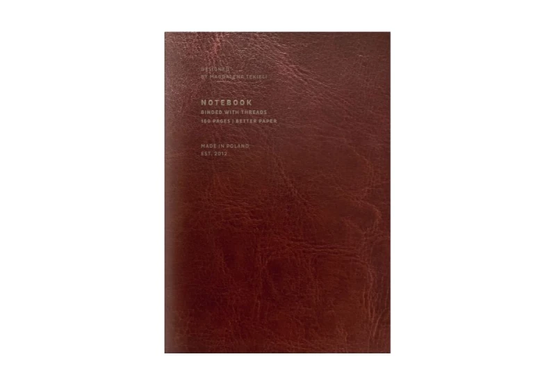 Magdalena Tekieli notes w kropki Paper Love Chocolate EKOSKÓRA NOTEKA.jpg