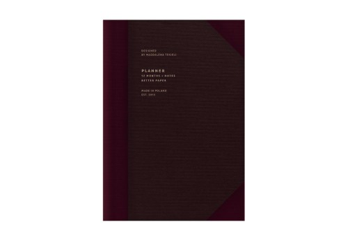 Magdalena Tekieli Planner Paper Love Sienna Chocolate NOTEKA.jpg