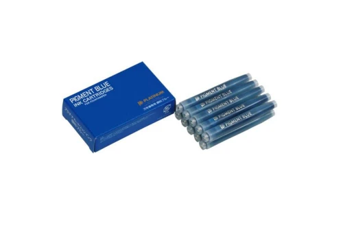 Platinum Naboje Atramentowe Pigmentowe 10 szt - Blue