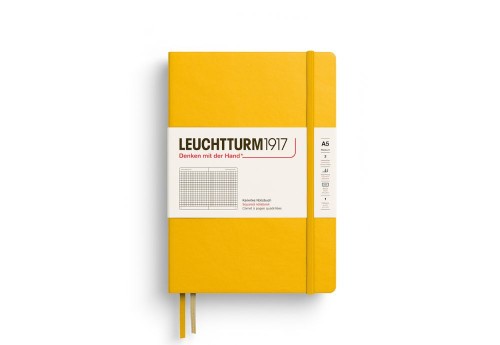 LEUCHTTURM1917 Notes a5 w kratkę sunflower NOTEKA.jpg