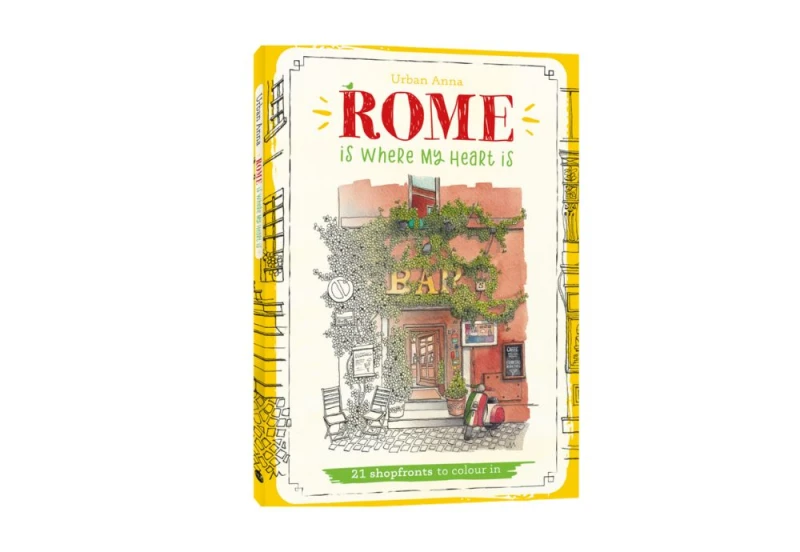 Kolorowanka Urban Anna ROME is where my heart is NOTEKA.jpg