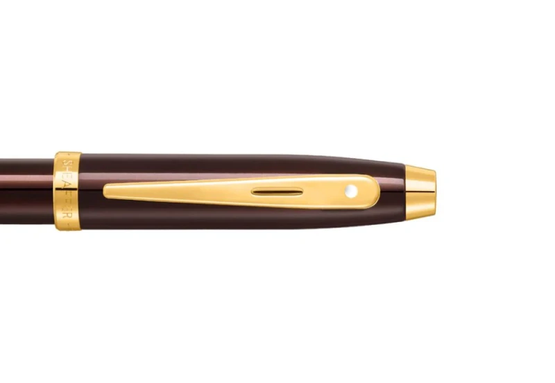 Sheaffer 100 pióro kulkowe coffee brown pvd NOTEKA (4).jpg