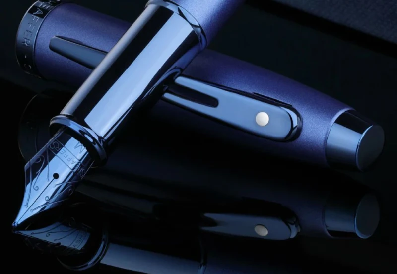 Sheaffer 100 pióro wieczne satin blue NOTEKA (5).jpg