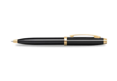Sheaffer 100 Glossy Black with Gold Trim Długopis czarny