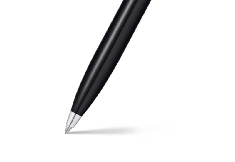 sheaffer długopis 100 glossy black chrome trim NOTEKA.jpg