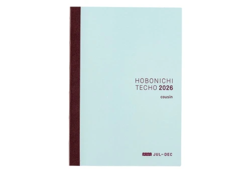 Hobonichi Techo Cousin Avec Book A5 2026 - kalendarz dzienny JP / Jul Start / Mon Start / 6 months July-December