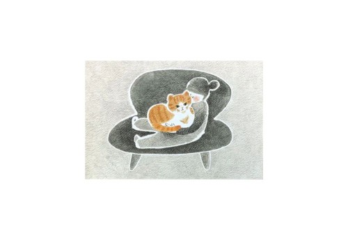 4legs postcard letter card us and the cat NOTEKA.jpg