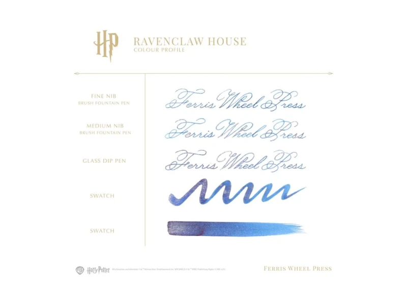Ferris Wheel Press Carousel and ink set Harry Potter_ Ravenclaw NOTEKA (8).jpg
