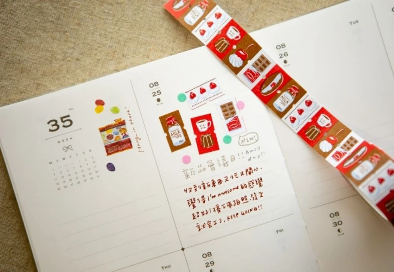 Afternoon Tea Time Label Sticker Roll (7).jpg