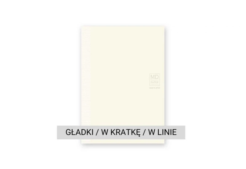 noteka midori md paper notes notatnik A6 gładki w kratkę w linie bestseller minimalistyczny.jpg