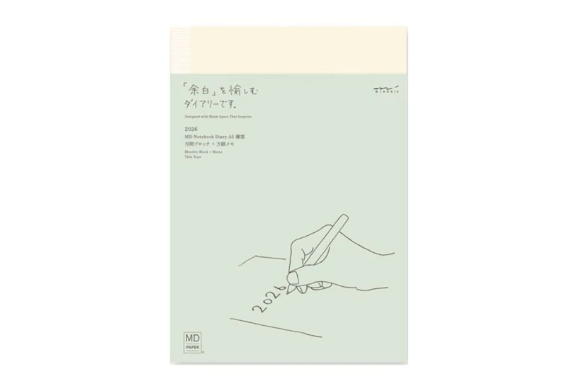 Midori Md Paper diary notes kalendarz b6 slim 2026 NOTEKA.jpg