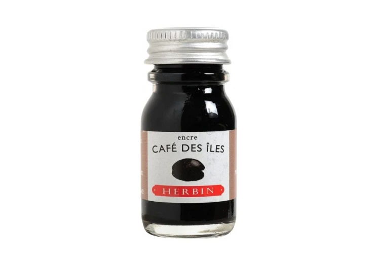 Atrament 10 ml Herbin Cafe des iles NOTEKA.jpg
