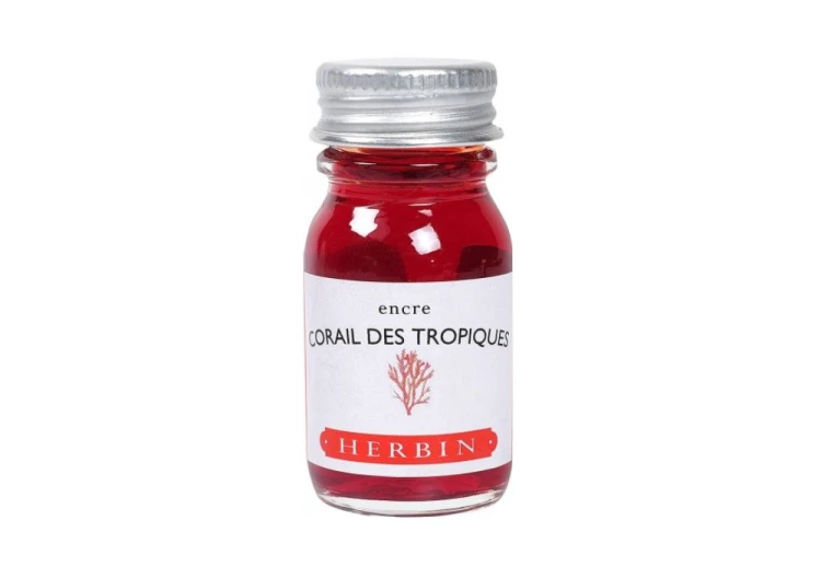 Atrament 10 ml Herbin Corail des tropiques NOTEKA.jpg
