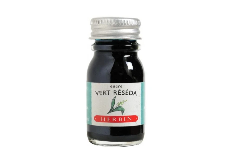 Atrament 10 ml Herbin Vert Reseda NOTEKA.jpg