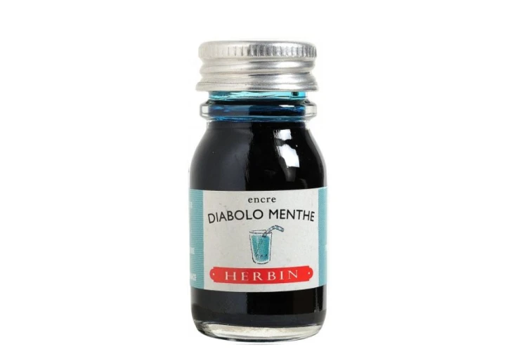 Atrament 10 ml Herbin Diabolo Menthe NOTEKA.jpg