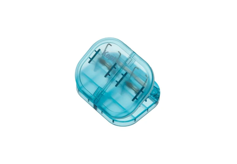 Raymay Fujii Keeped Half-Split Clip Klips niebieski NOTEKA.jpg