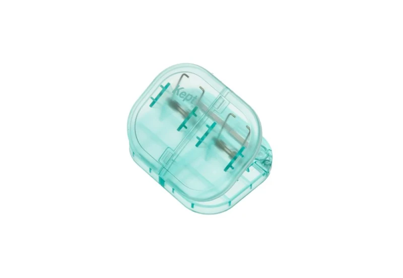Raymay Fujii Keeped Half-Split Clip Klips zielony NOTEKA.jpg