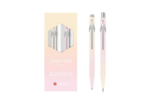 Caran d'Ache Zestaw Horizon - długopis 849  i ołówek 844 0,5 mm