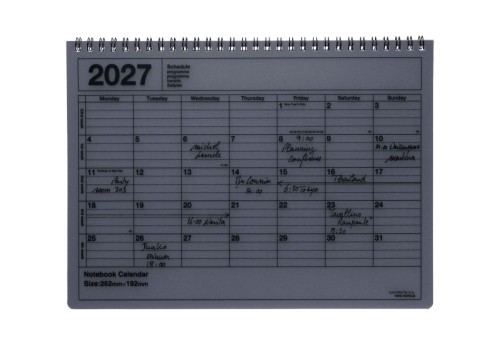 kalendarz biurkowy 2027 mark's japan M czarny NOTEKA.jpg