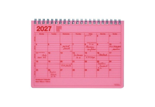 kalendarz biurkowy 2027 mark's japan S neon pink NOTEKA.jpg