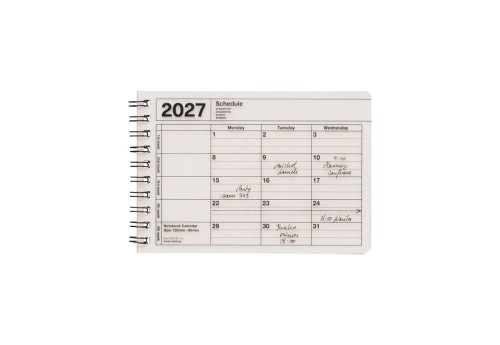 kalendarz miesięczny 2027 mark's japan XS ivory NOTEKA.jpg