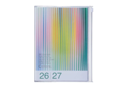 Mark's Japan Kalendarz 2026/2027 Colors Gradient A5 - green