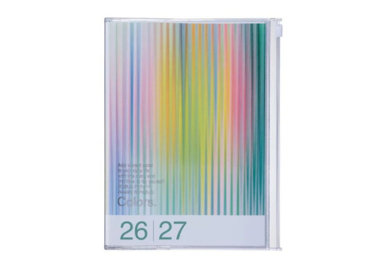 mark's japan kalendarz a5 colors green 2026 2027 NOTEKA.jpg
