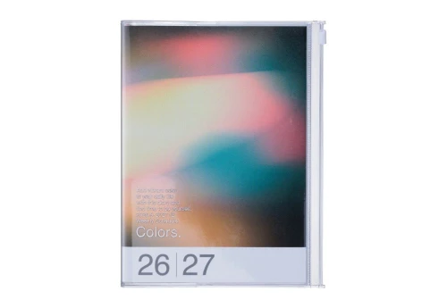 Mark's Japan Kalendarz 2026/2027 Colors Gradient A5 - black