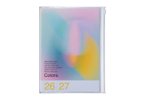 Mark's Japan Kalendarz 2026/2027 Colors Gradient A5 - pink